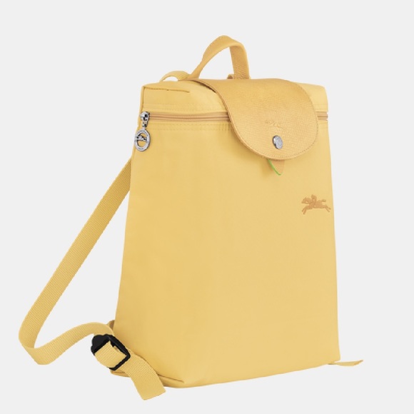 Longchamp Bags Longchamp Le Pliage Backpack Yellow Poshmark